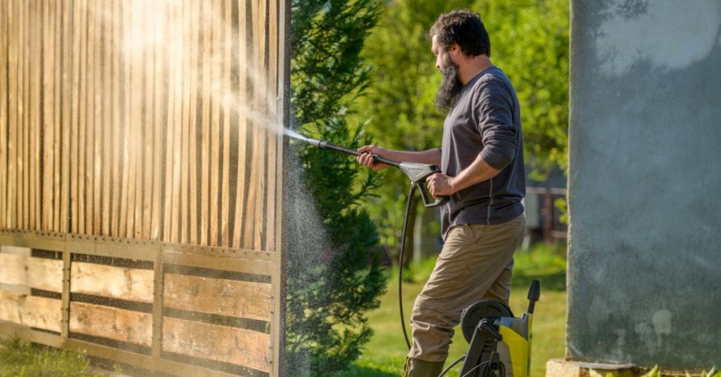How To Clean A Wood Fence With A Pressure Washer