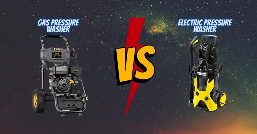 Gas Vs Electric Pressure Washers