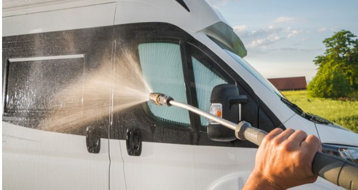 Alternatives To RV Pressure Washing Waterless Cleaning Options