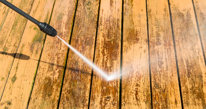 How To Power Wash A Deck
