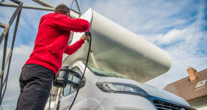 How To Wash An RV With A Pressure Washer In A Safe Way