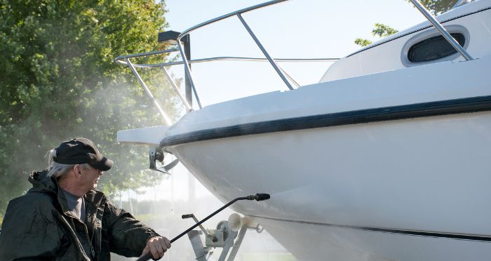 Pressure Washers for Cleaning a Boat