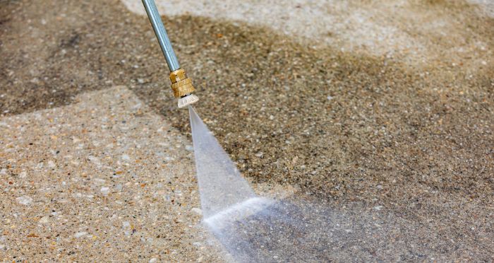 What About Cleaning Concrete