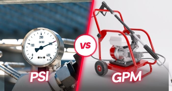 What is PSI vs. GPM for a Power Washer